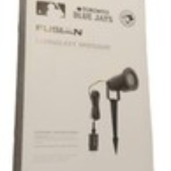 Toronto Blue Jays LED Galaxy Rotating Spotlight New Plug In Indoor Outdoor 4 Ava - Picture 3 of 4